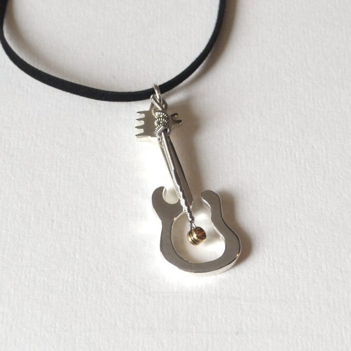Well Dressed Guitar Necklace