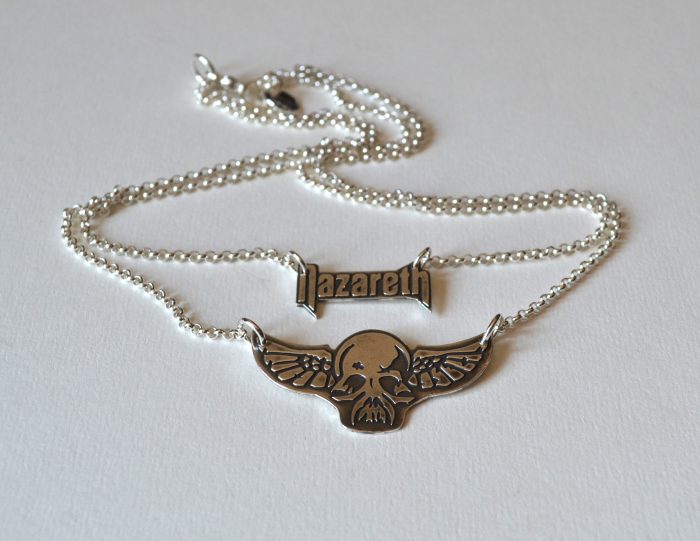 Nazareth Layered Silver logo necklace - Image 2