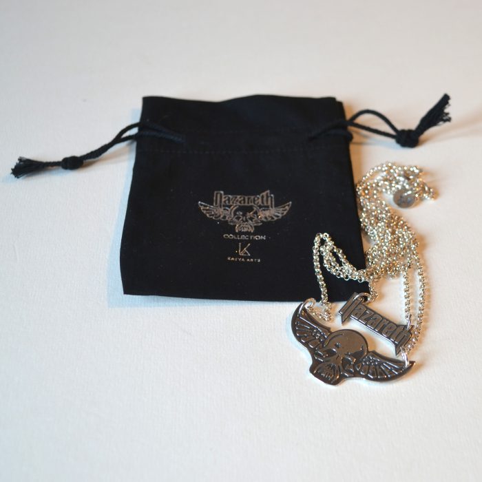 Nazareth Layered Silver logo necklace - Image 3