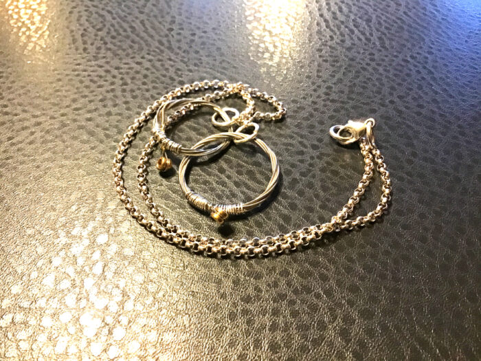 Steve Morse Guitar String Sling Double Necklace - Image 3