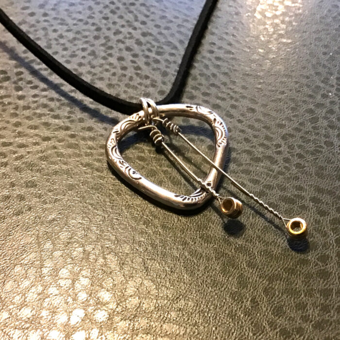 "Pick your position" pendant with  TWO played strings - Image 4